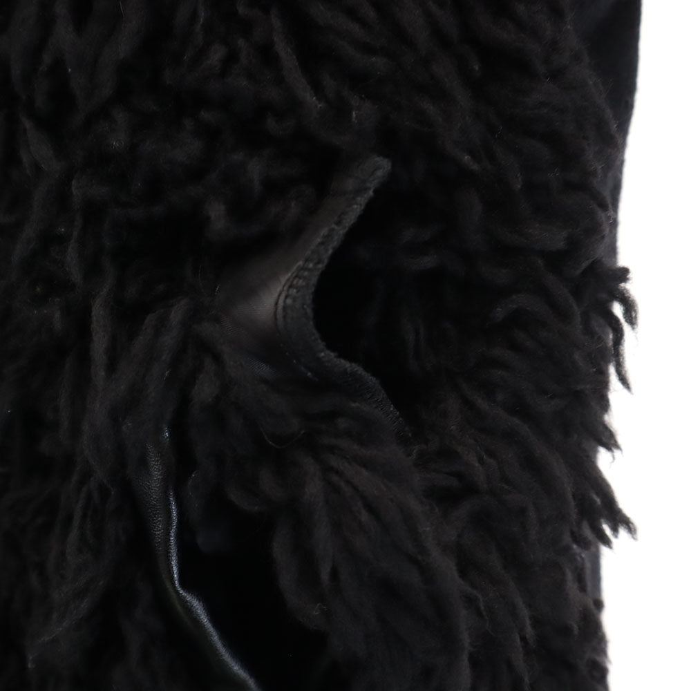 Sacai サカイ 日本製 メルトン コート 2 ブラック レディース