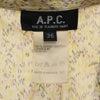 アーペーセー フランス製 総柄 長袖 シャツワンピース 36 イエロー系 A.P.C. レディース