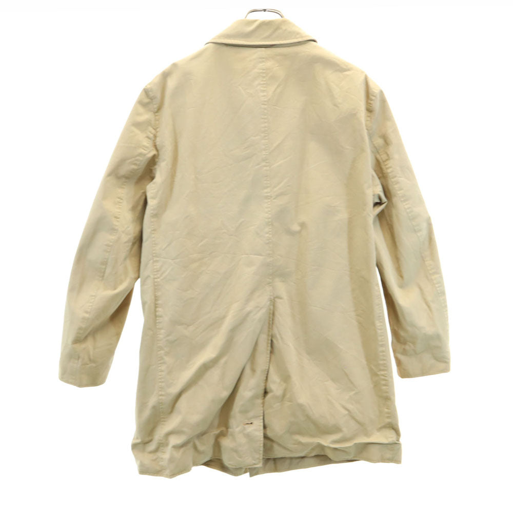 MASTER&CO. マスターアンドコー 日本製 長袖 ステンカラーコート XS ベージュ メンズ