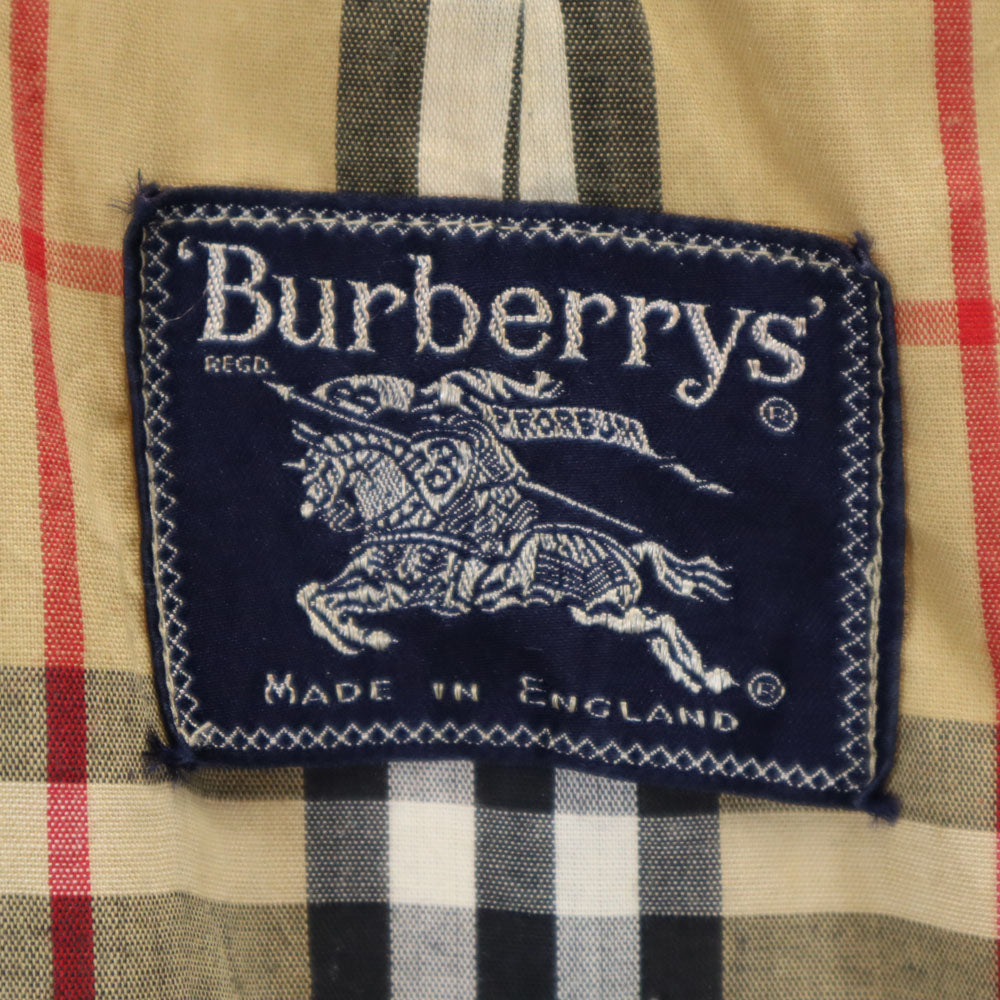 BURBERRY バーバリー 80s 90s オールド コート ブラウン メンズ