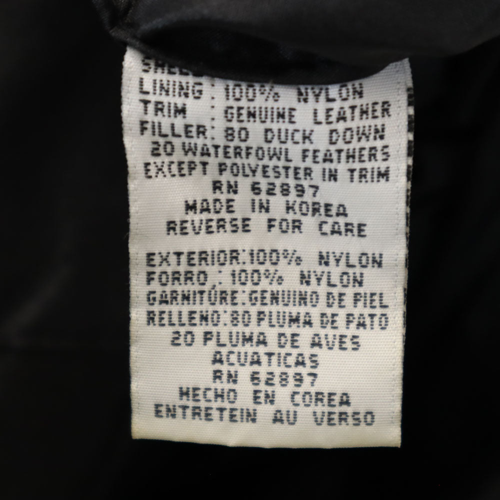 FIRSTDOWN ファーストダウン オールド ダウンジャケット XL ブラック メンズ