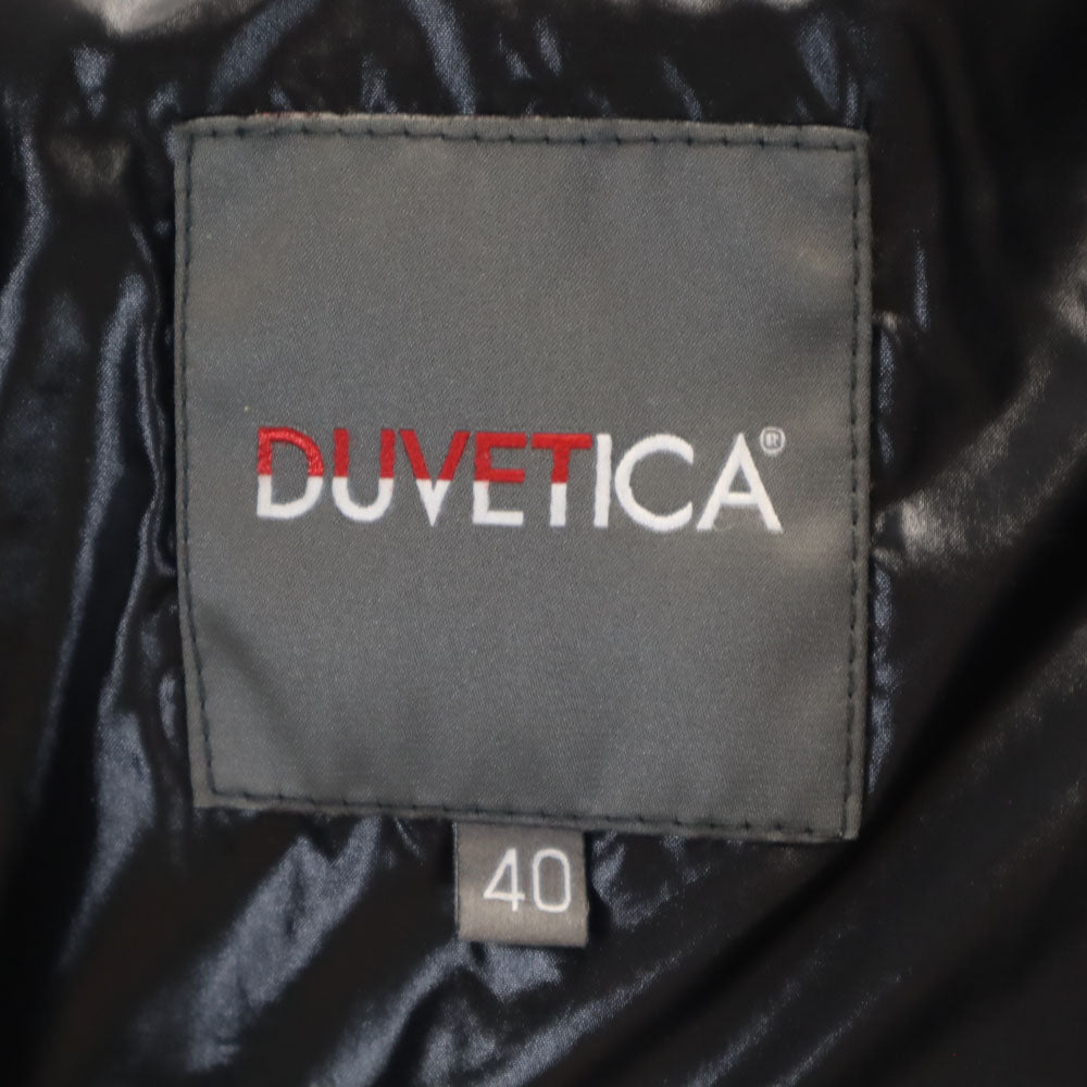 DUVETICA デュベティカ ブルガリア製 ダウンジャケット 40 ブラック レディース