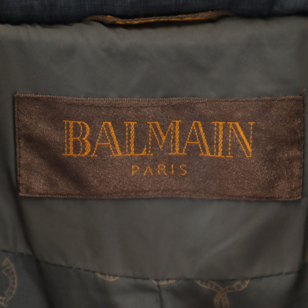 BALMAIN バルマン ダウンジャケット L グレー レディース