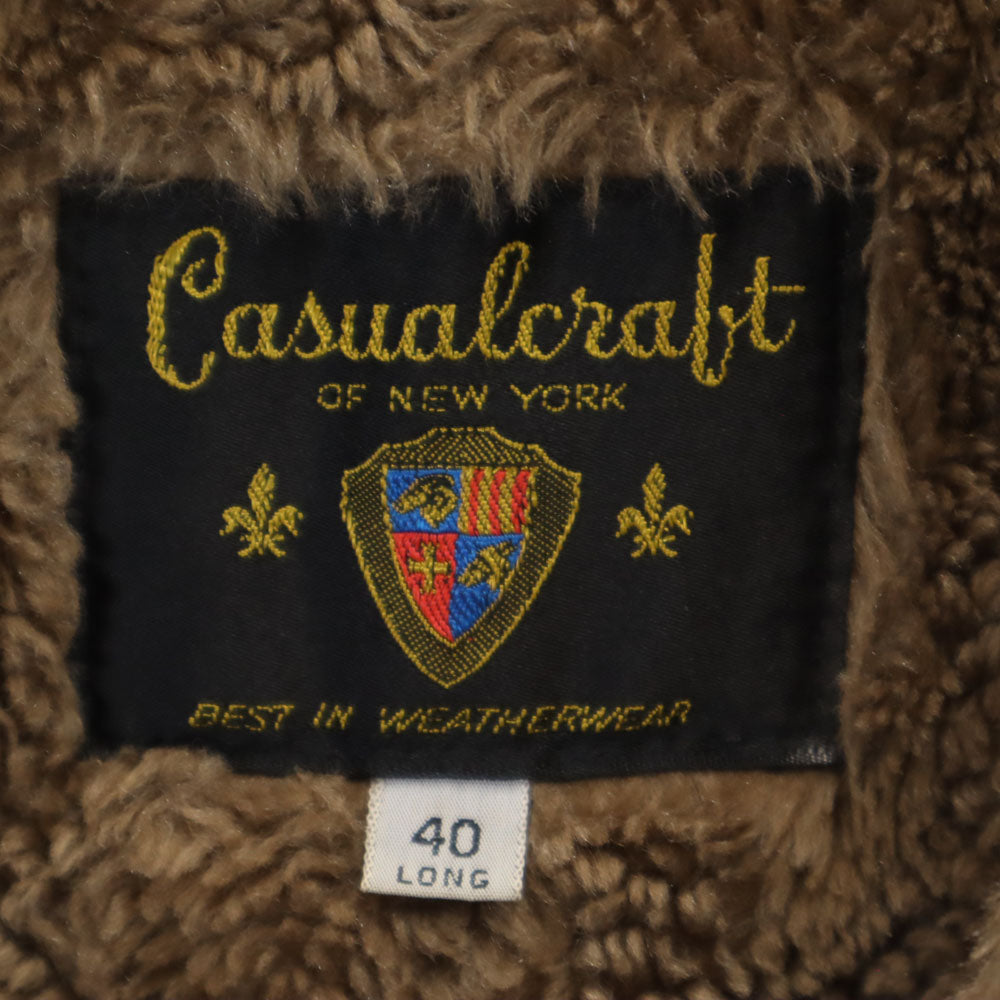 Casualcraft 80s ヴィンテージ コート 40 ブラウン系 メンズ