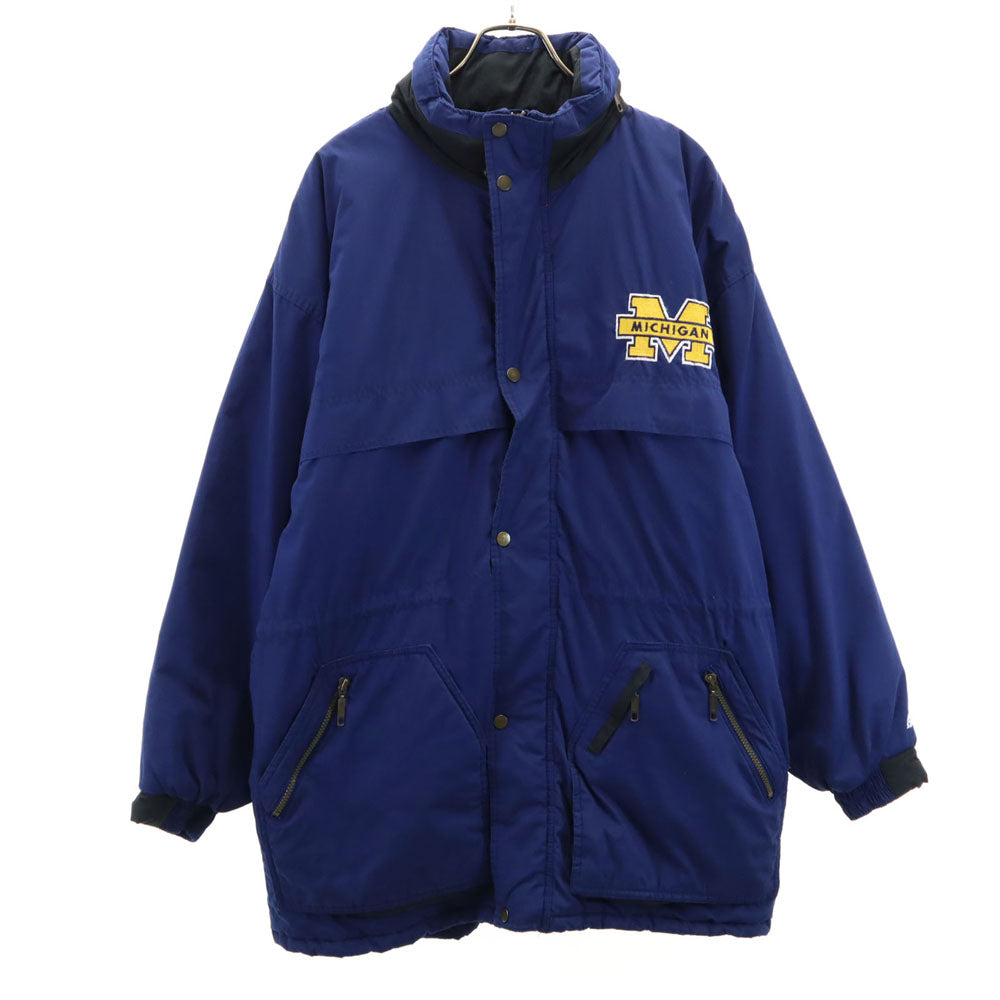 STARTER スターター 90s 00s オールド 長袖 中綿コート L ネイビー系 メンズ