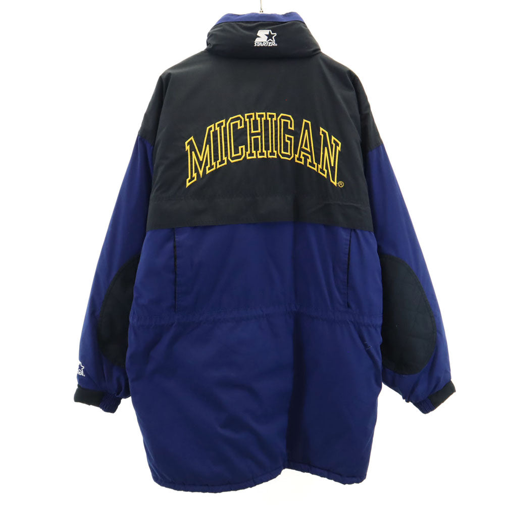 STARTER スターター 90s 00s オールド 長袖 中綿コート L ネイビー系 メンズ