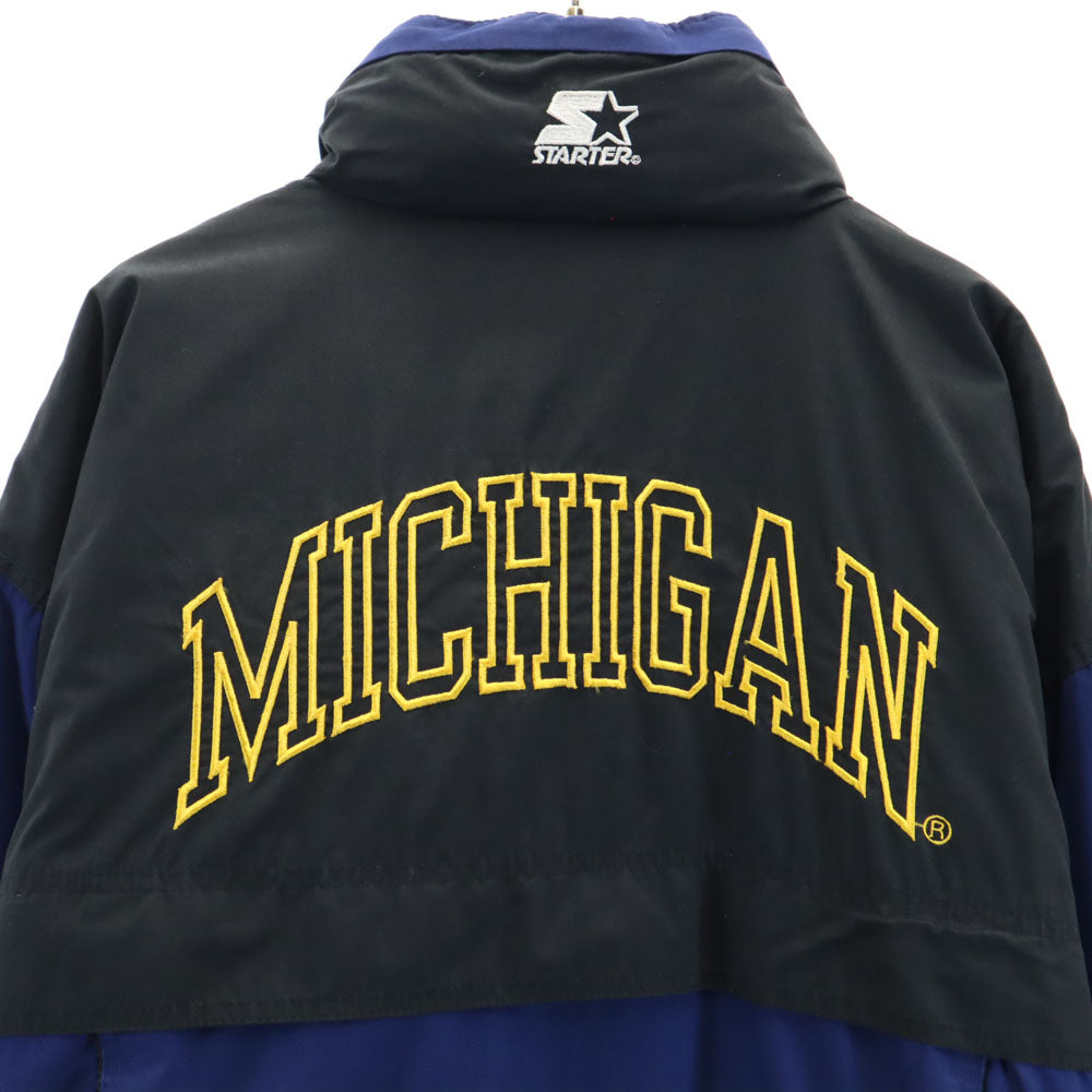 STARTER スターター 90s 00s オールド 長袖 中綿コート L ネイビー系 メンズ