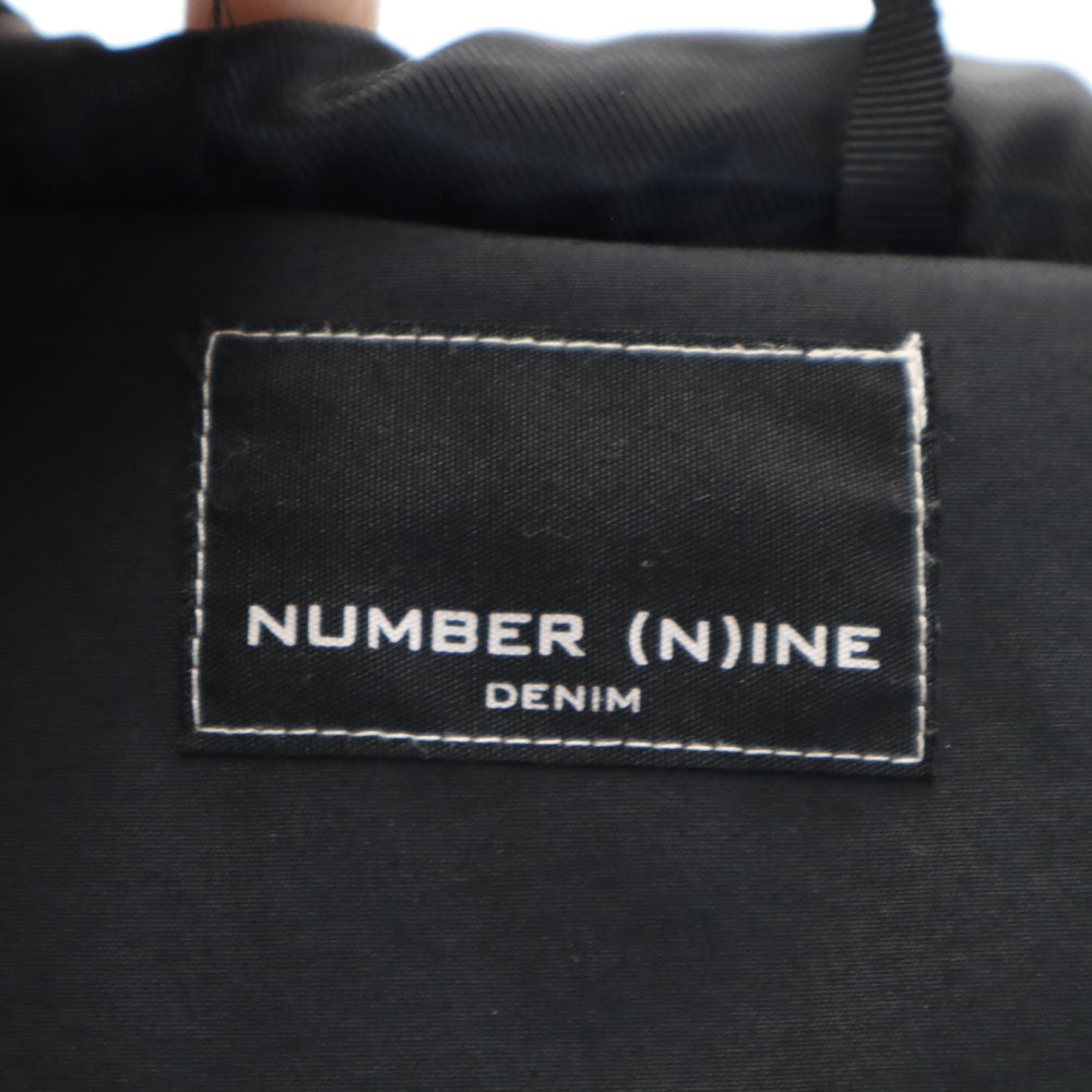 NUMBER(N)INE ナンバーナイン 長袖 ナイロン コート M ブラック系 フード メンズ