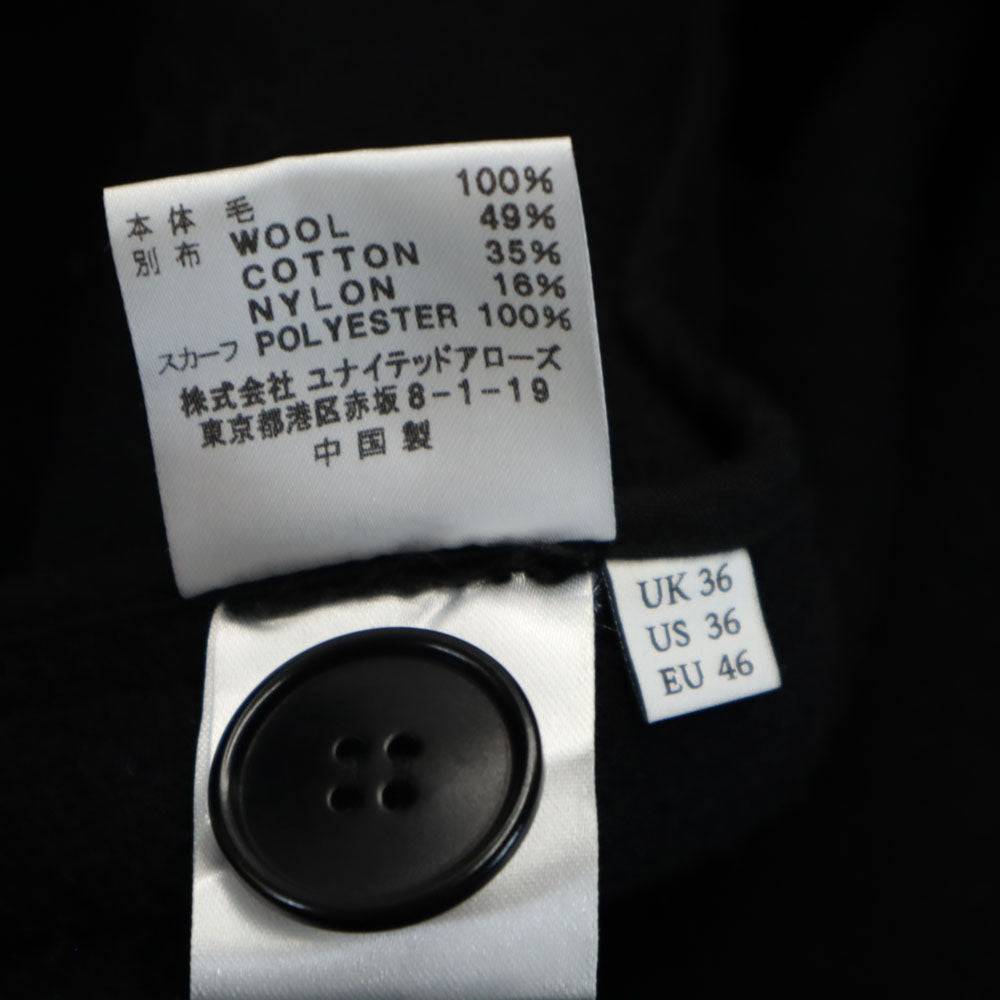 J.W.Anderson. ジェイダブリューアンダーソン 長袖 ウールコート US36 ブラック系 メンズ