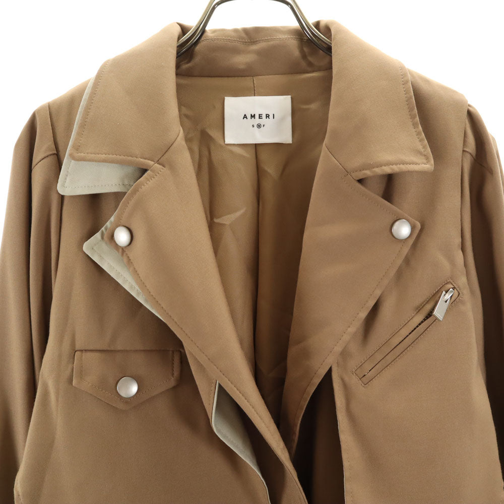 AMERI UNDRESSED アメリ トレンチコート M ブラウン系 レディース