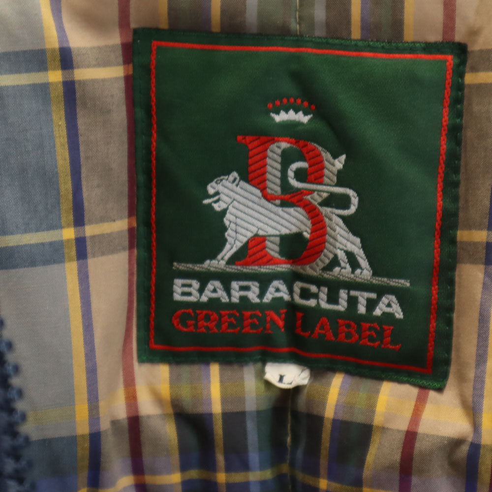 BARACUTA バラクータ 90s オールド ダウンコート L ネイビー GREEN LABEL メンズ