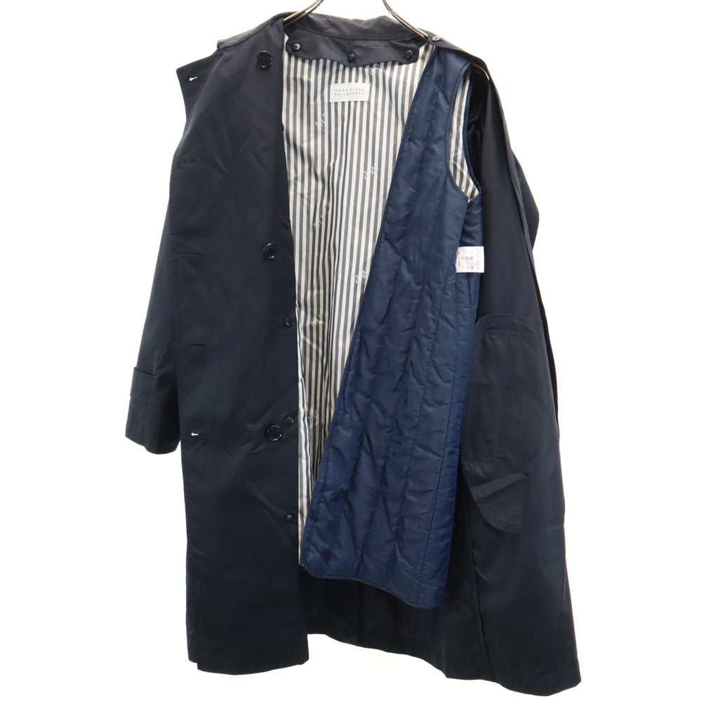 MACKINTOSH PHILOSOPHY マッキントッシュフィロソフィー ライナー付き トレンチコート 38 ネイビー レディース
