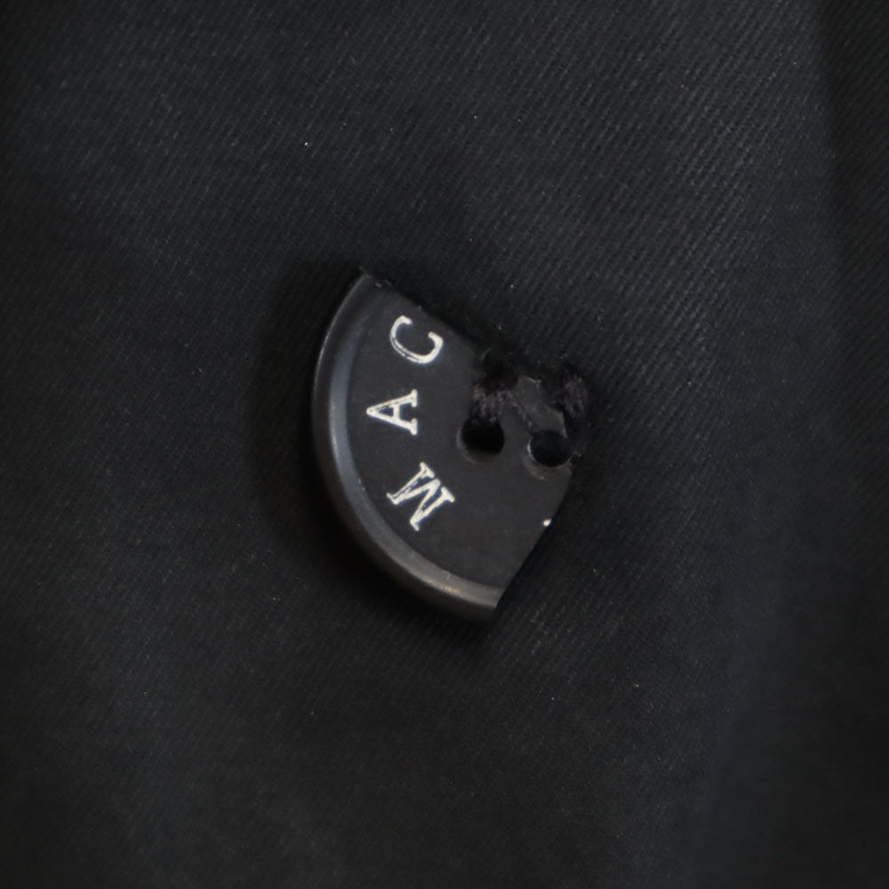 MACKINTOSH SCOTLAND マッキントッシュスコットランド 英国製 トレンチコート 36 ブラック系 メンズ