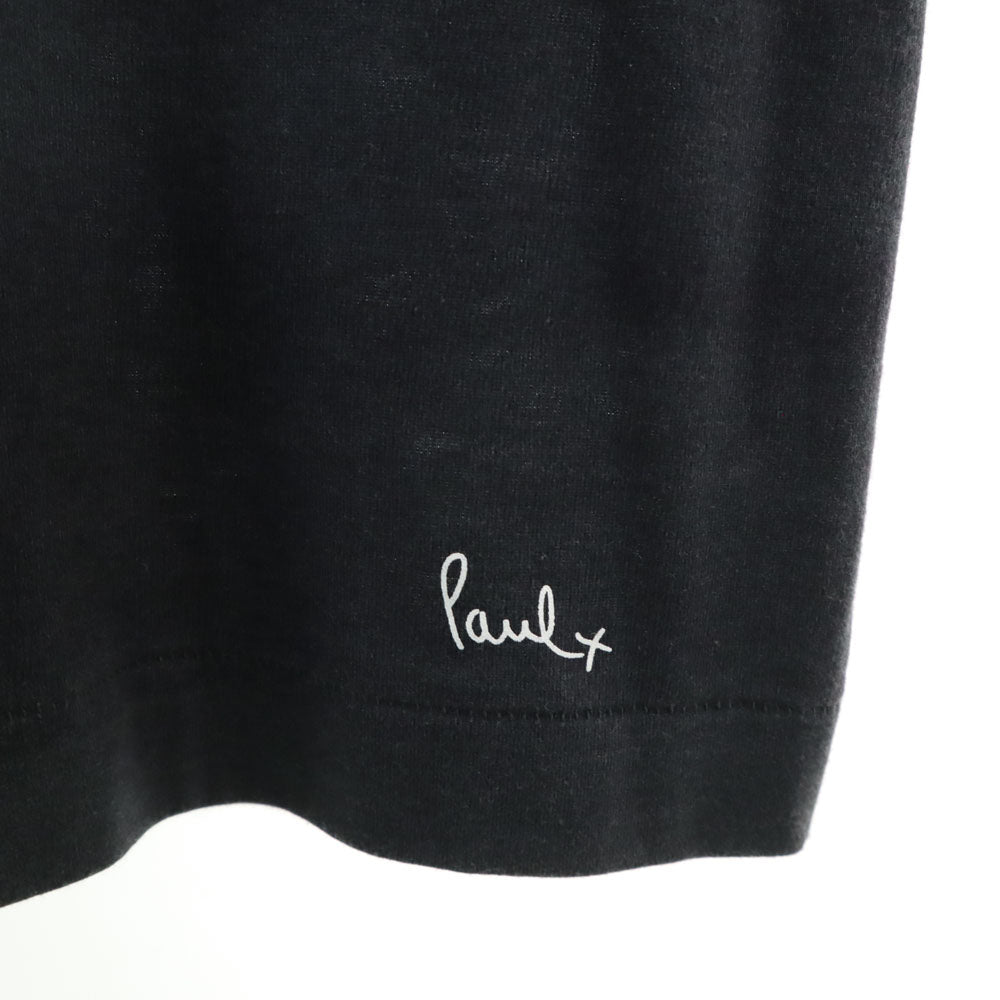 未使用 Paul+ Paul Smith ポールプラス ポールスミス 日本製 長袖 カットソー M チャコールグレー ロンT レディース