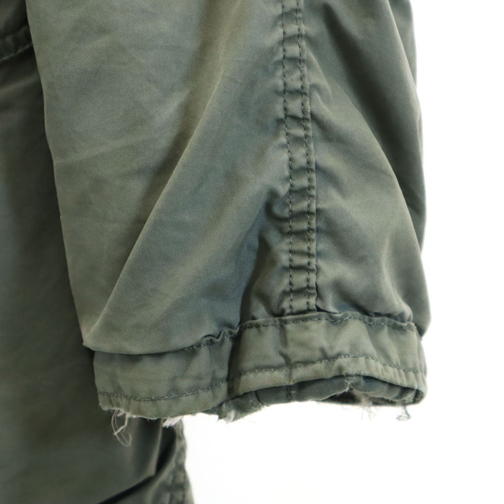 US AIR FORCE アメリカ空軍 80s DLA ヴィンテージ N-3B フライトジャケット M カーキ ミリタリージャケット フード メンズ