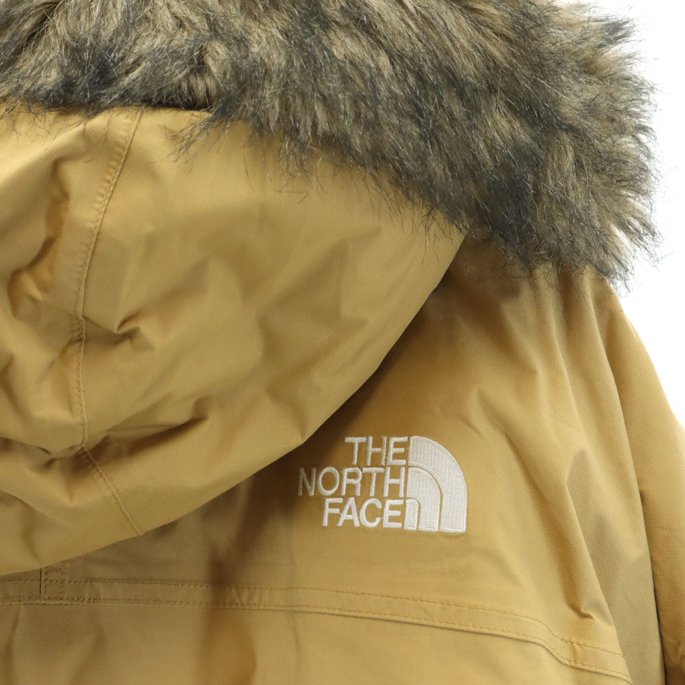 THE NORTH FACE ノースフェイス ダウンジャケット ベージュ アウトドア フード付き メンズ