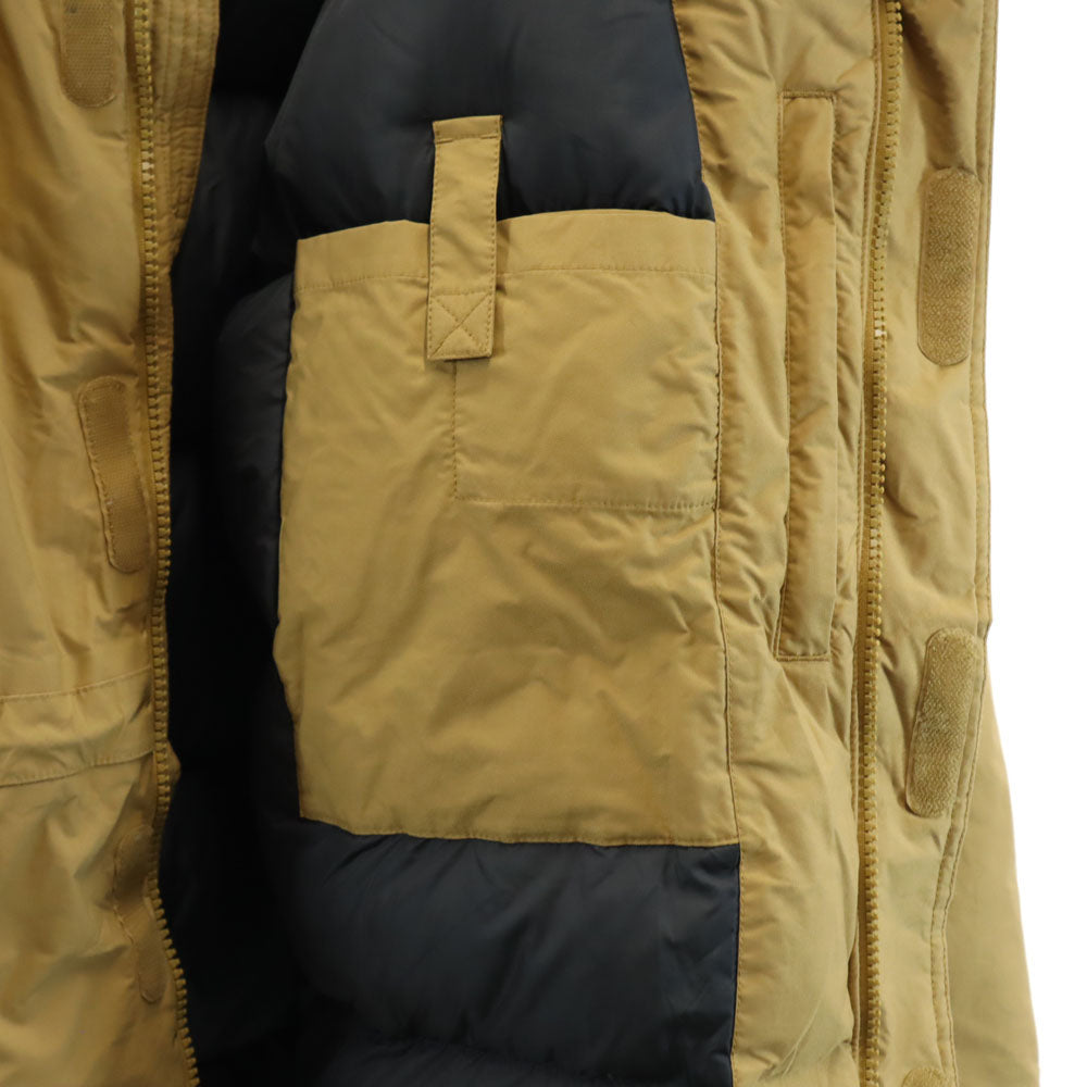 THE NORTH FACE ノースフェイス ダウンジャケット ベージュ アウトドア フード付き メンズ