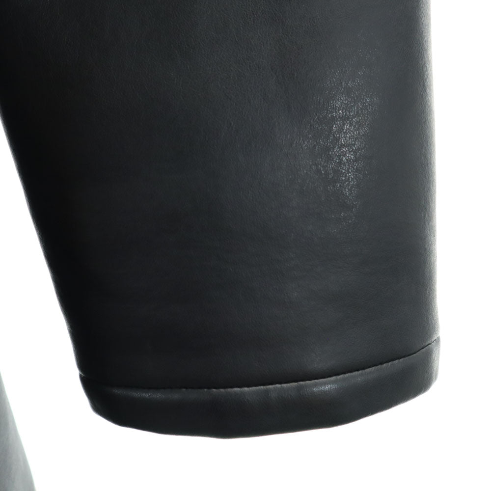 Emporio Armani エンポリオアルマーニ イタリア製 レザーコート ブラック メンズ