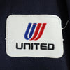 ユニトグ 80s 70s USA製 オールド デカタロン ヴィンテージ UNITED AIRLINES ワークジャケット L ネイビー UNITOG ユナイテッド航空 フード欠品 メンズ