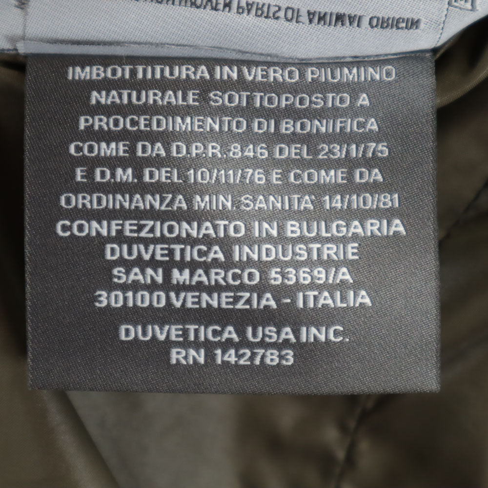 DUVETICA デュベティカ ダウンコート 46 カーキ レディース