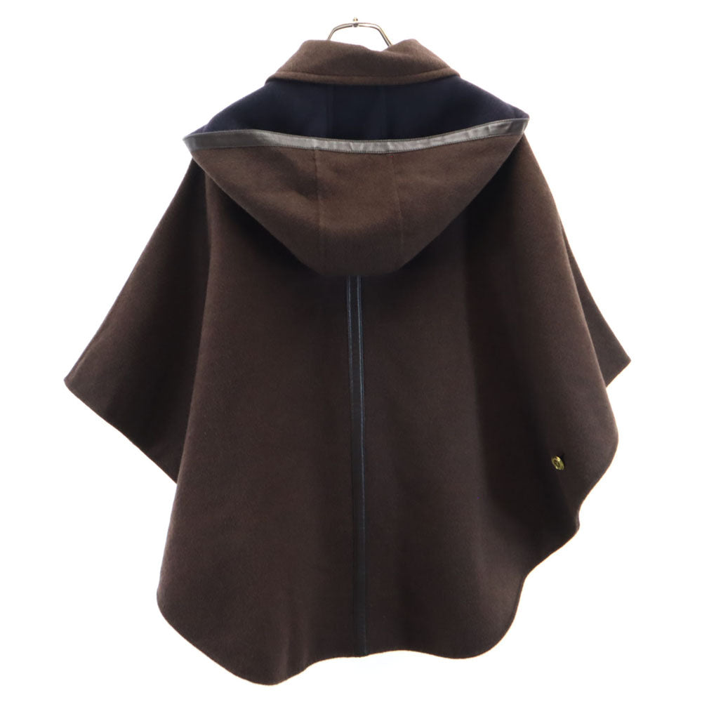 LOUIS VUITTON ルイヴィトン ポンチョ ブラウン レディース