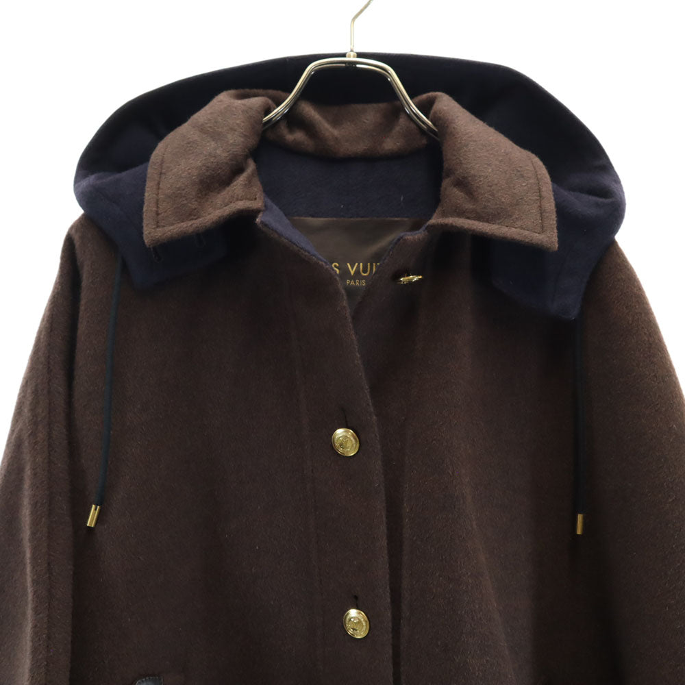 LOUIS VUITTON ルイヴィトン ポンチョ ブラウン レディース