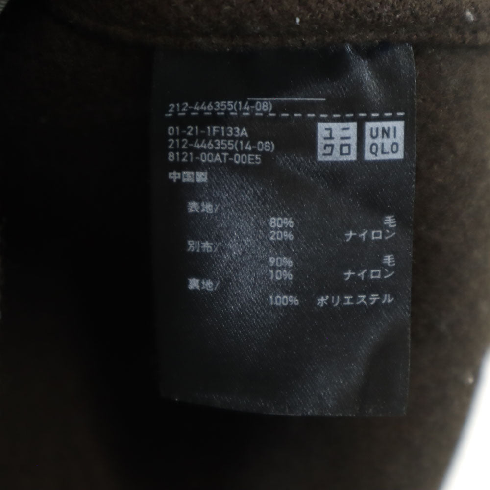 UNIQLO +J ユニクロ プラスジェイ メルトン チェスターコート S