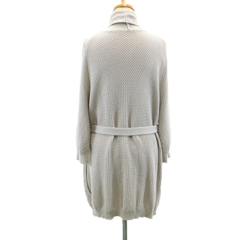 MAX MARA Weekend マックスマーラウィークエンド 5分袖 ショールカラー ニット ロング カーディガン M グレー メンズ