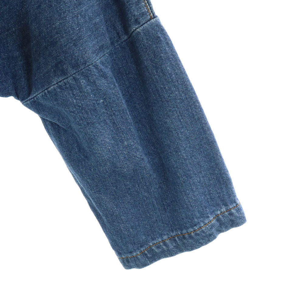 Munich ミューニック 未使用 日本製 長袖 デニム チュニック OS ブルー系 タグ付き レディース