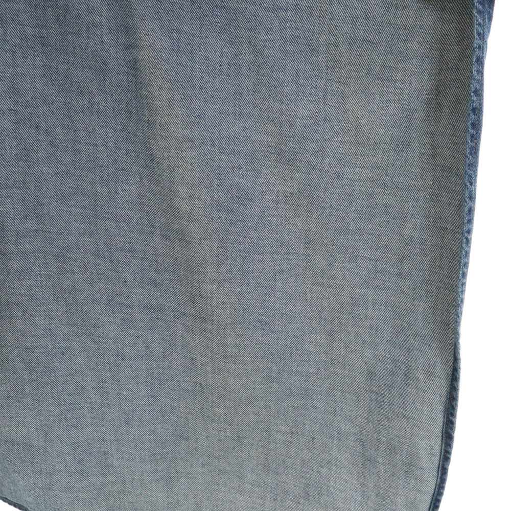 Munich ミューニック 未使用 日本製 長袖 デニム チュニック OS ブルー系 タグ付き レディース