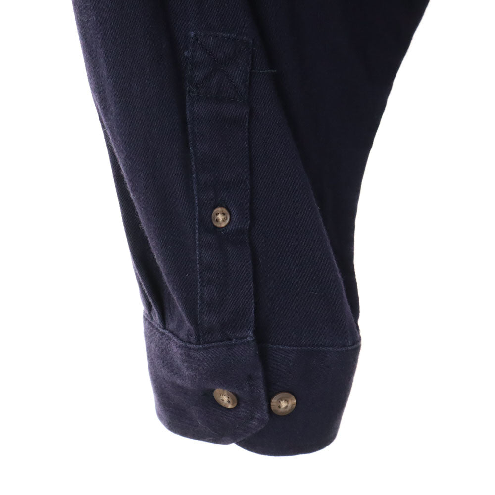 Carhartt カーハート 長袖 ボタンダウンシャツ 3XL ネイビー系 ビッグサイズ メンズ