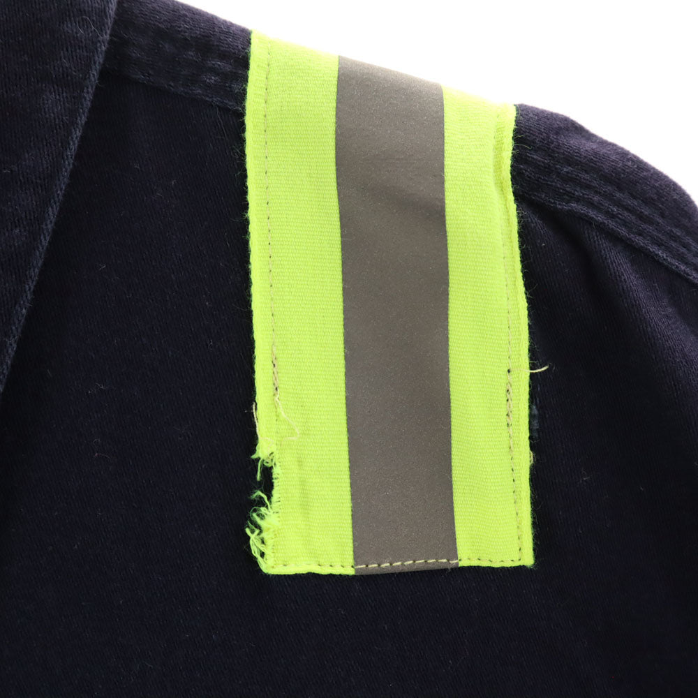 Carhartt カーハート 長袖 ボタンダウンシャツ 3XL ネイビー系 ビッグサイズ メンズ