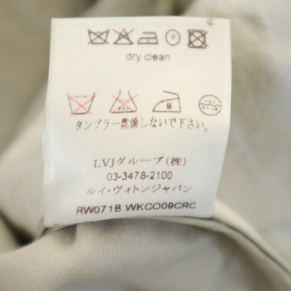 LOUIS VUITTON ルイヴィトン フランス製 トレンチコート 36 ベージュ レディース