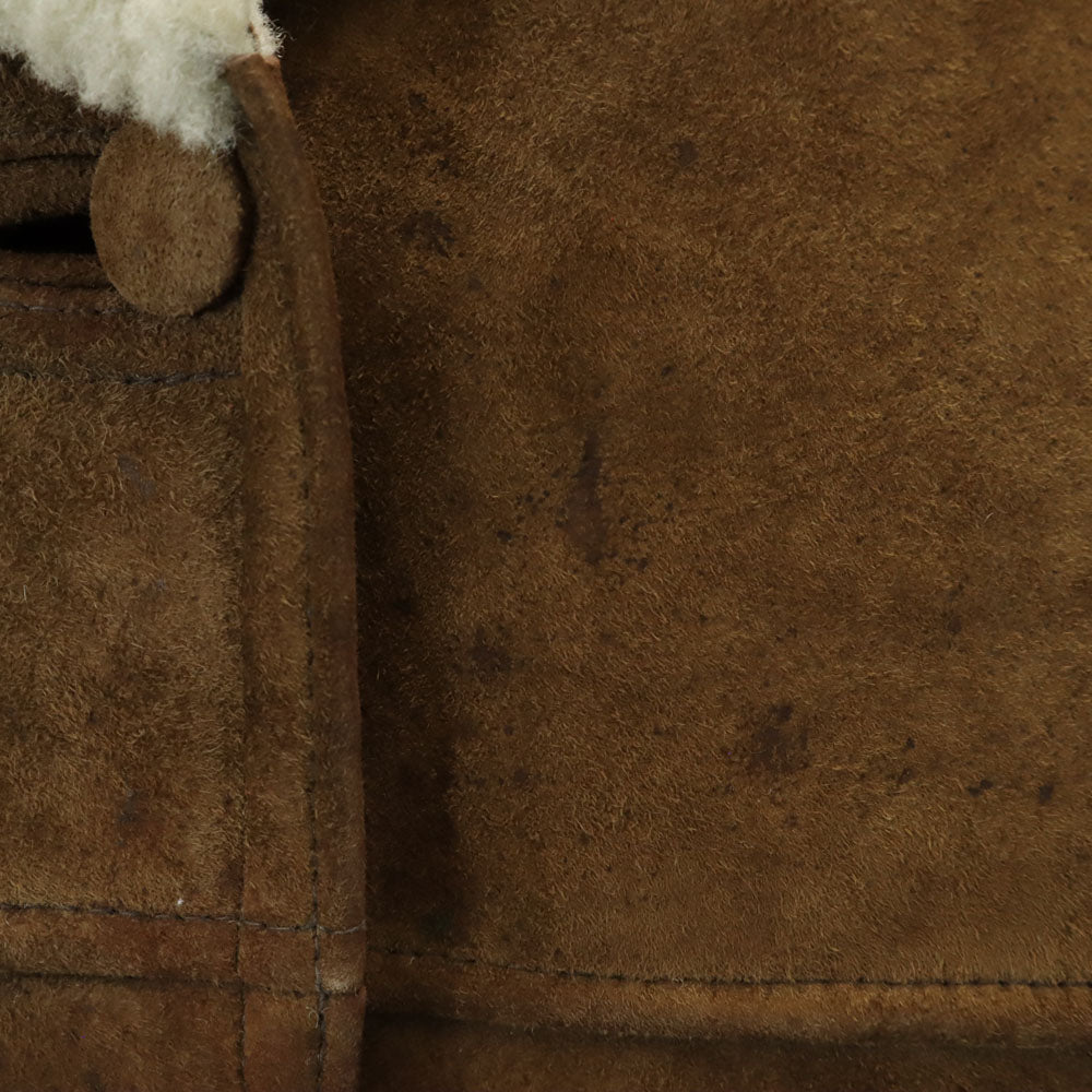 SELKIRK TANNERIES LTD 80s ヴィンテージ ムートンコート ブラウン レディース