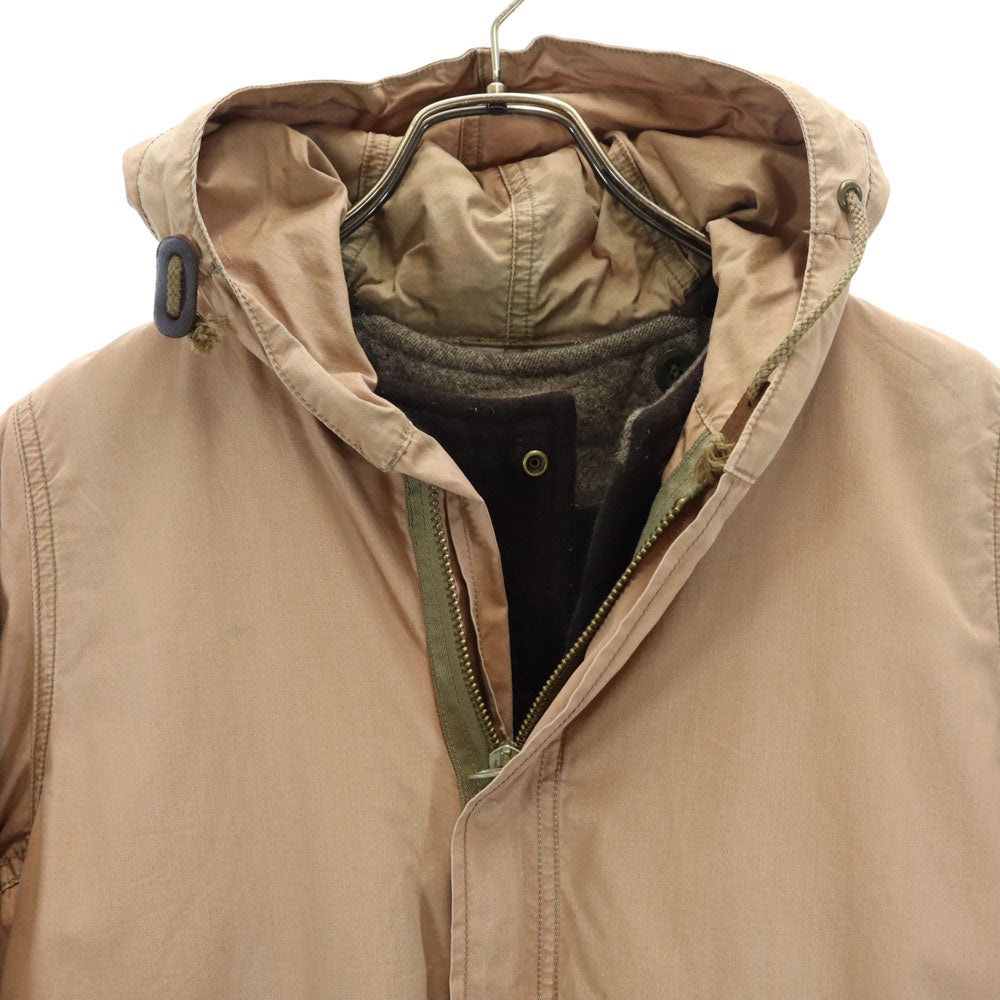 beautiful people ビューティフルピープル 日本製 3WAY 長袖ライナー付き モッズコート 36 ベージュ レディース