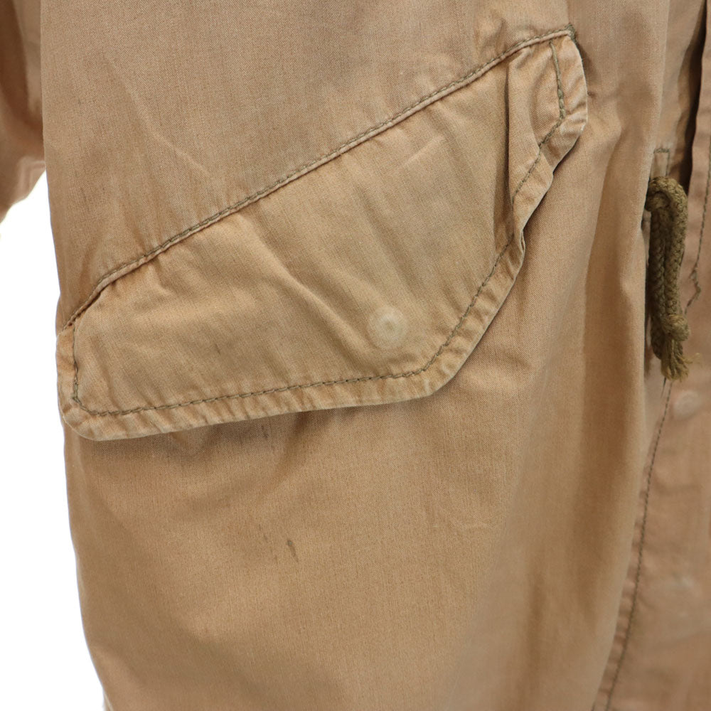 beautiful people ビューティフルピープル 日本製 3WAY 長袖ライナー付き モッズコート 36 ベージュ レディース