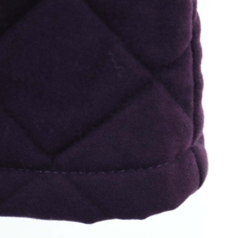 Mackintosh マッキントッシュ キルティングコート 34 パープル 中綿入り レディース