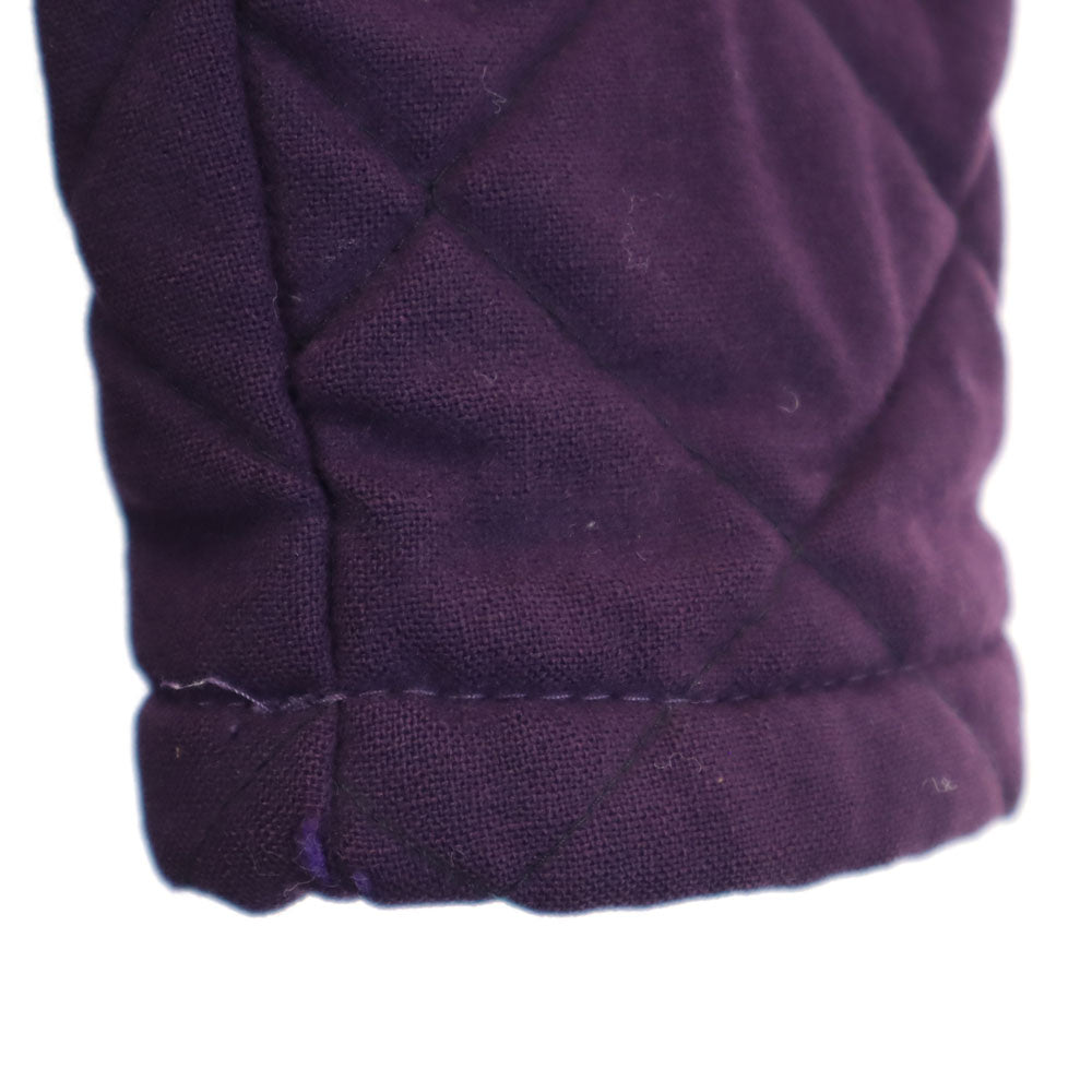 Mackintosh マッキントッシュ キルティングコート 34 パープル 中綿入り レディース