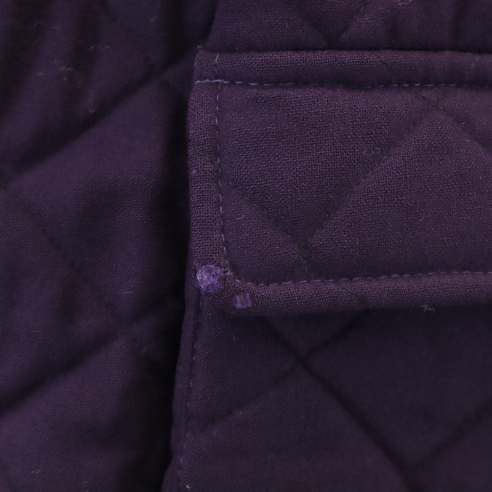 Mackintosh マッキントッシュ キルティングコート 34 パープル 中綿入り レディース