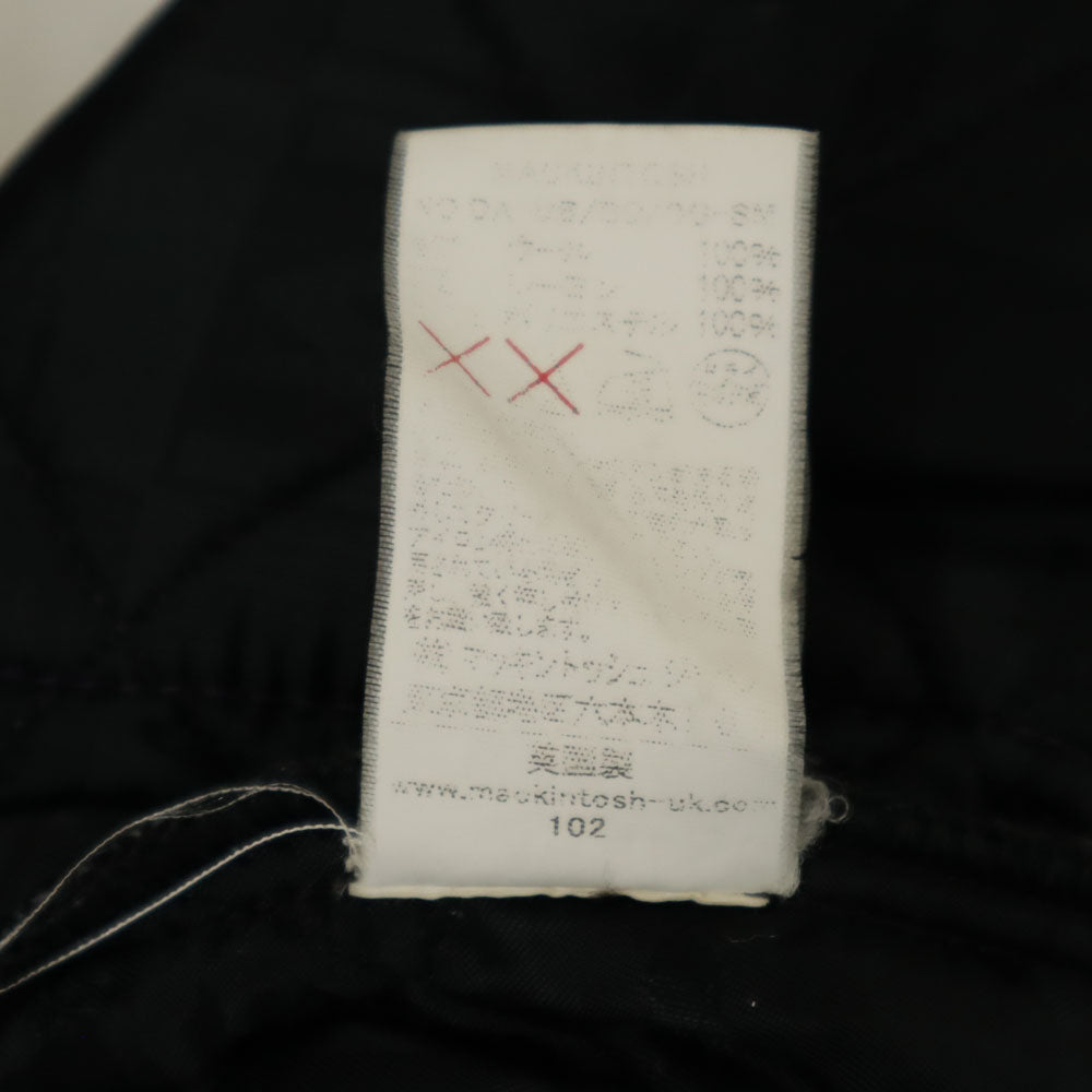 Mackintosh マッキントッシュ キルティングコート 34 パープル 中綿入り レディース