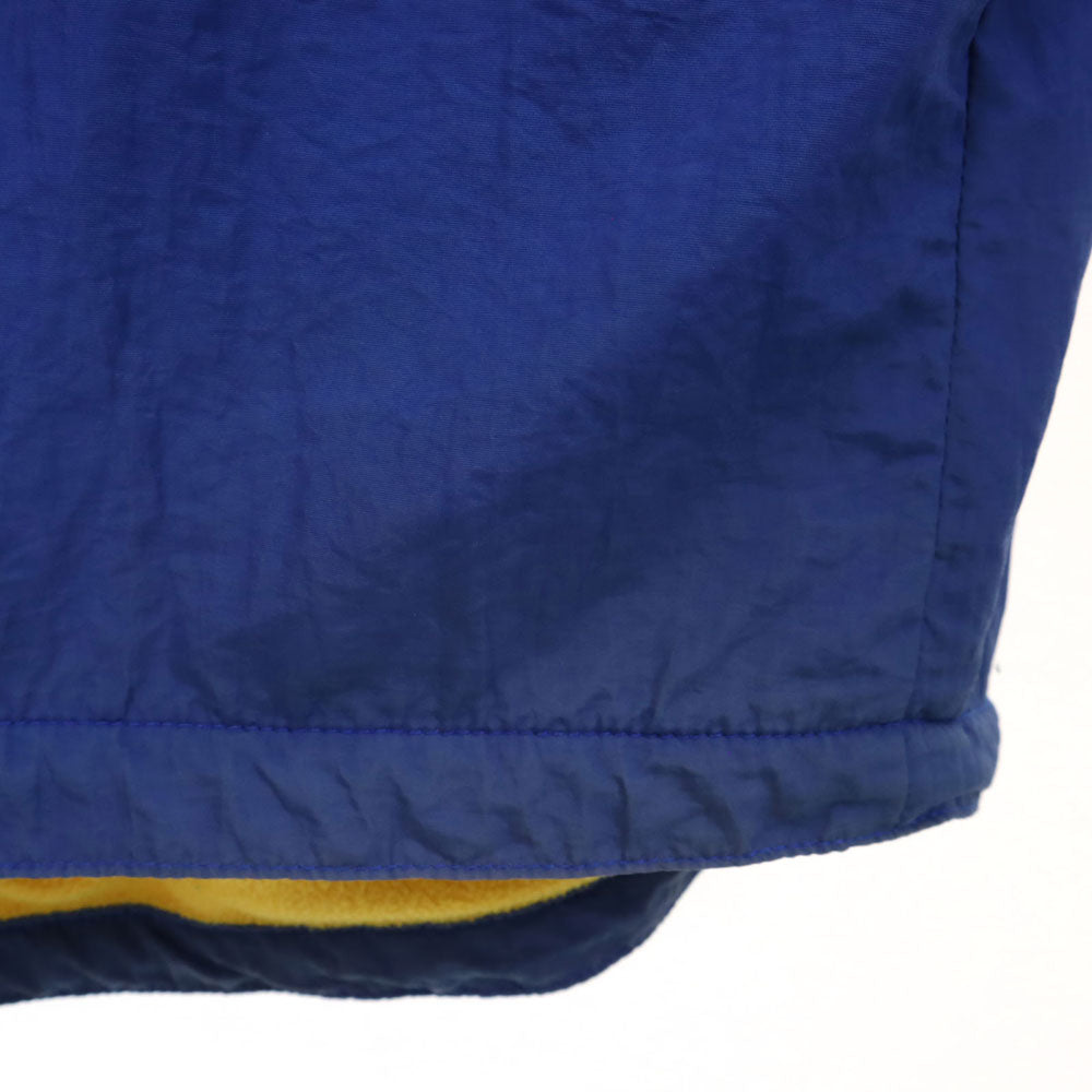 TOMMY HILFIGER トミーヒルフィガー 90s オールド フラッグタグ ナイロンジャケット M ブルー系 裏フリース メンズ