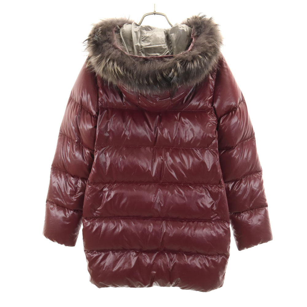DUVETICA デュベティカ Kappa ダウンコート 38 ボルドー レディース