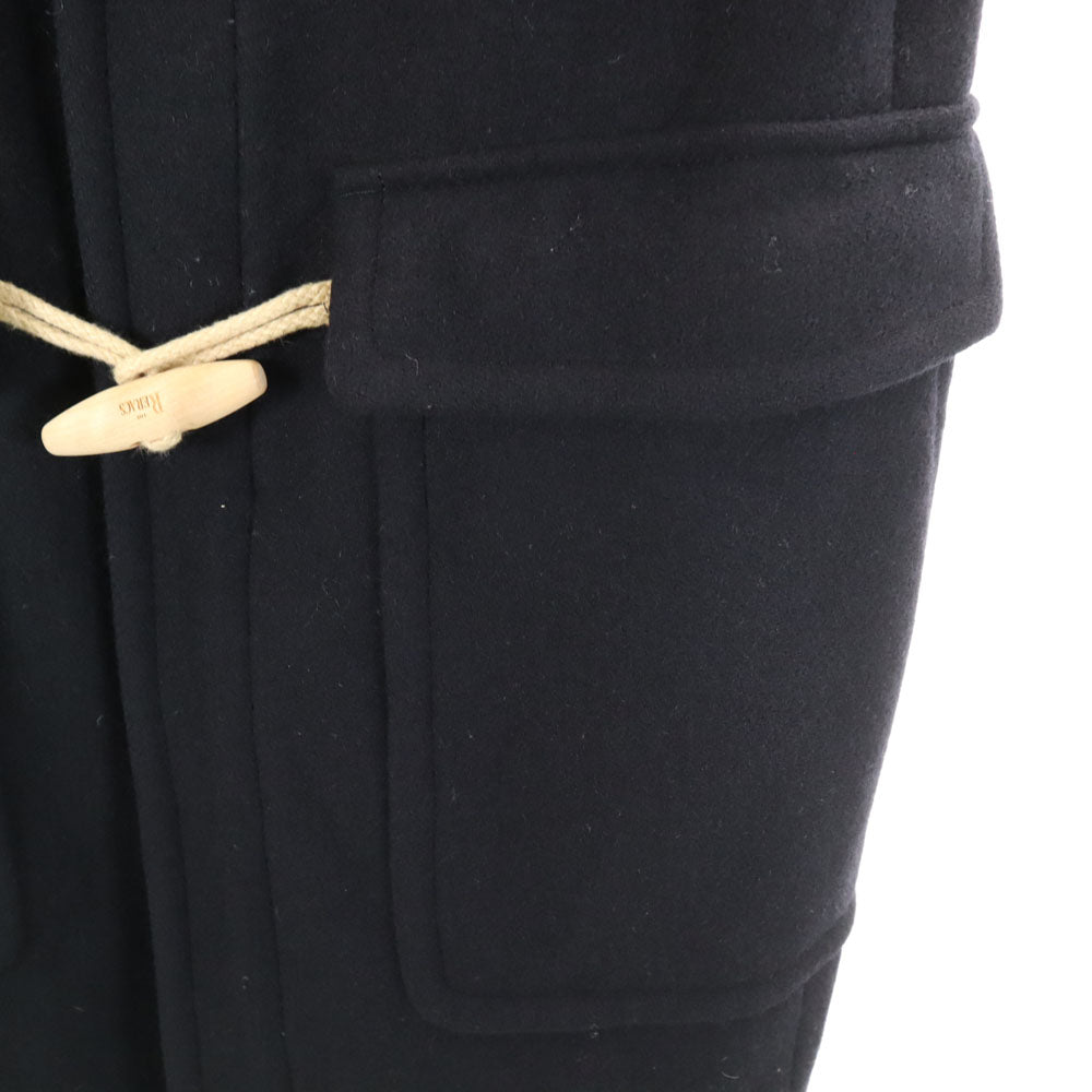 THE RERACS ザリラクス 日本製 メルトン ダッフルコート 36 濃紺 レディース