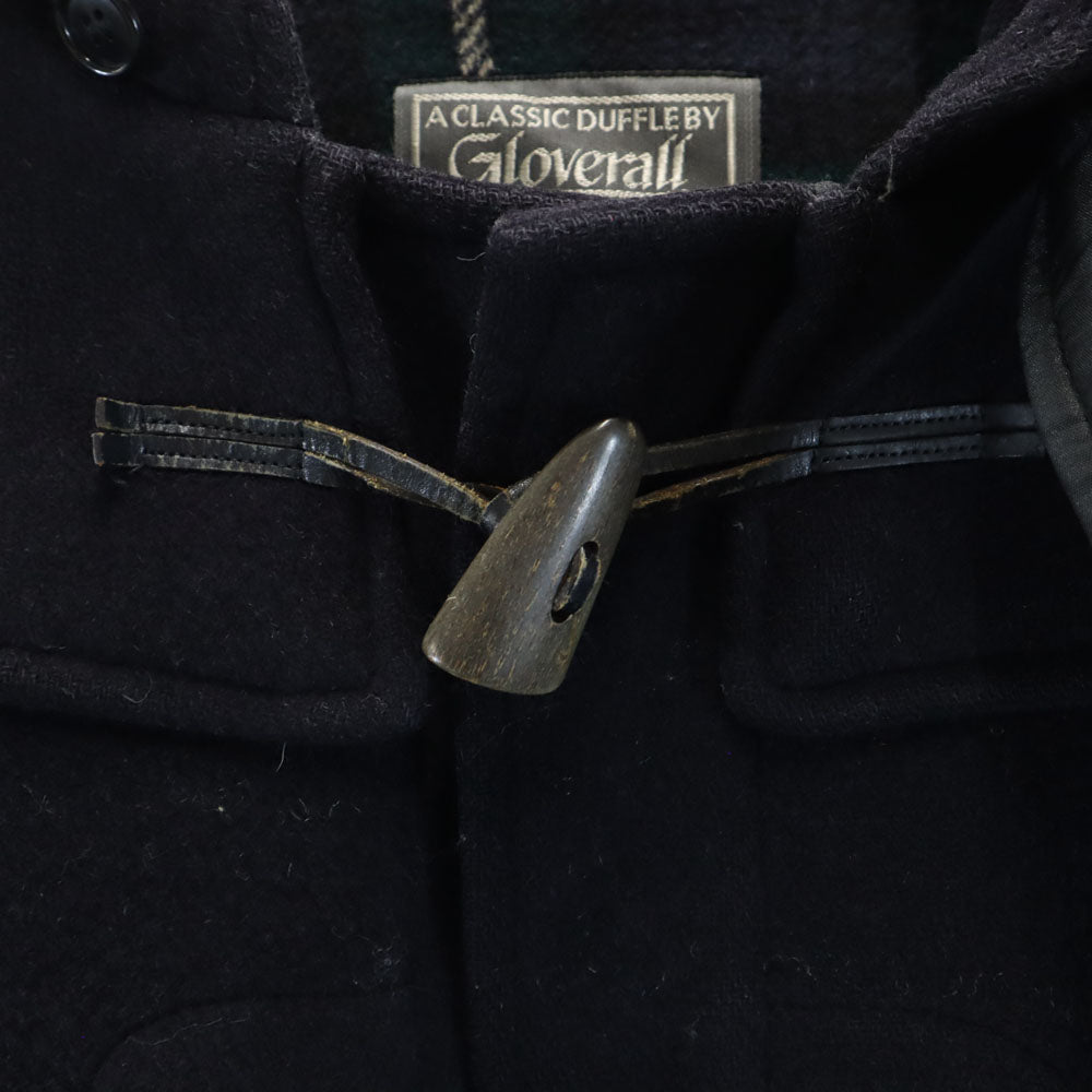 Gloverall グローバーオール イングランド製 メルトン ダッフルコート 50 濃紺 メンズ