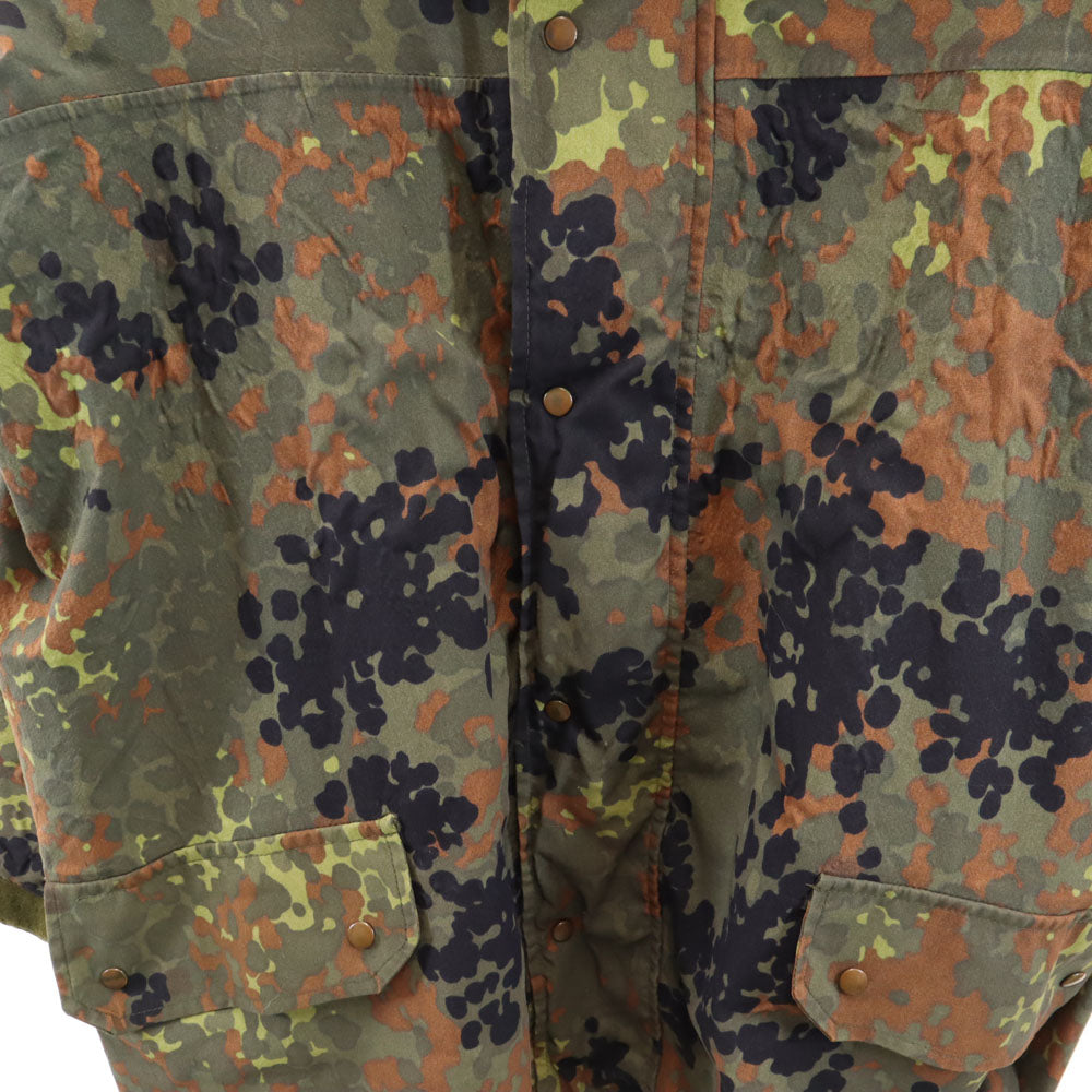 GERMAN MILITARY ドイツ軍 90s オールド フレクターカモ シンパテックス ジャケット 52/54 オリーブ系 ミリタリー 迷彩 メンズ