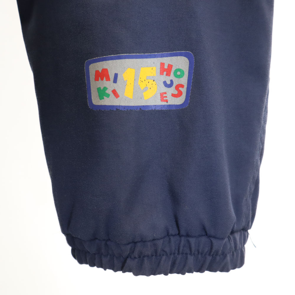 mikihouse ミキハウス フーデッド ジャケット L ネイビー 裏フリース メンズ