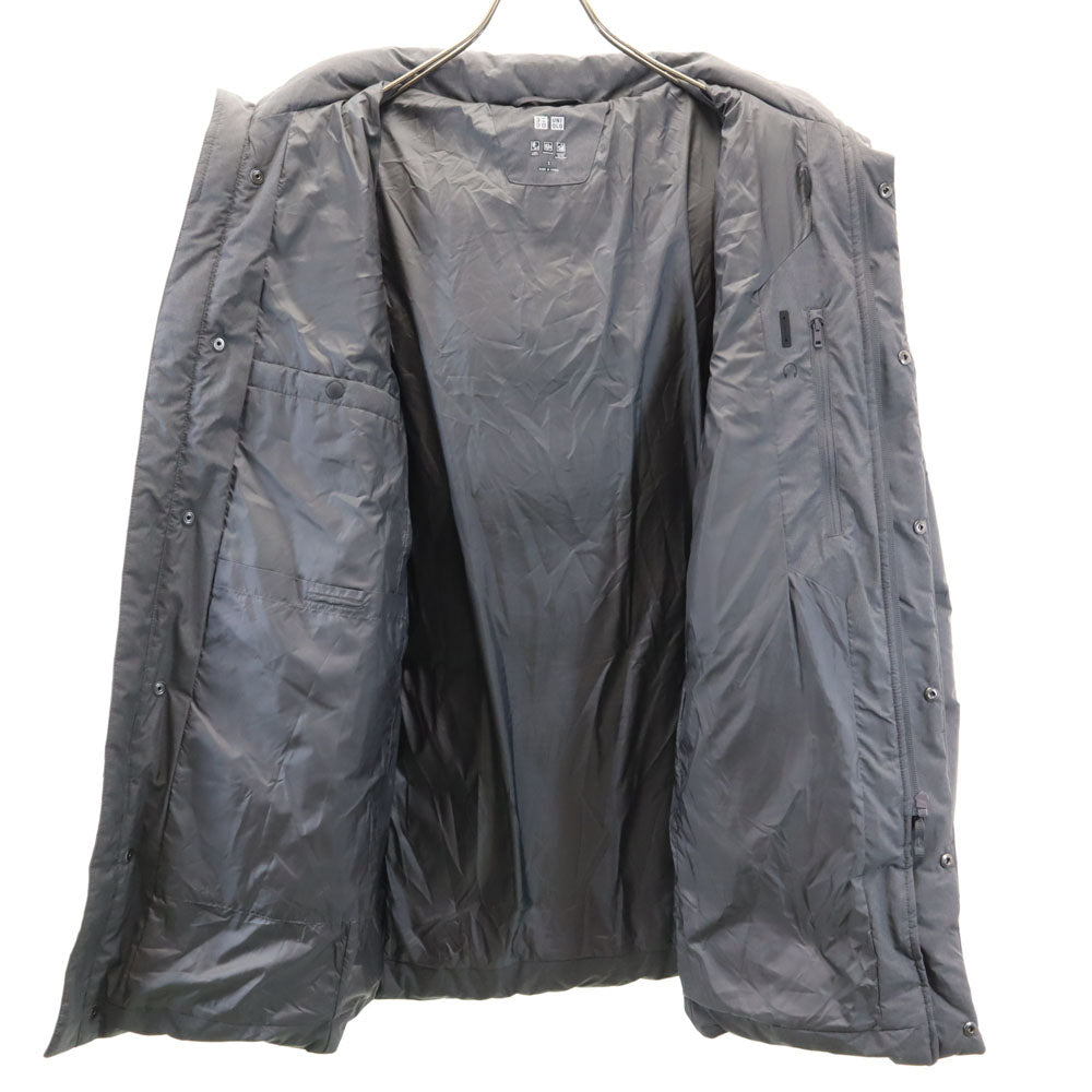 UNIQLO ユニクロ シームレス ダウンコート S グレー メンズ