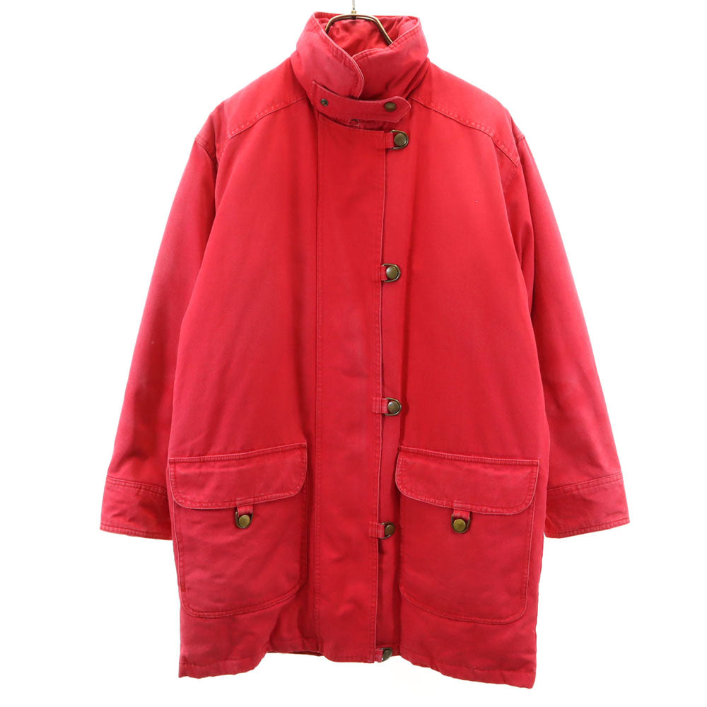 Eddie Bauer エディーバウアー 80s 黒タグ ヴィンテージ 中綿コート 赤 メンズ