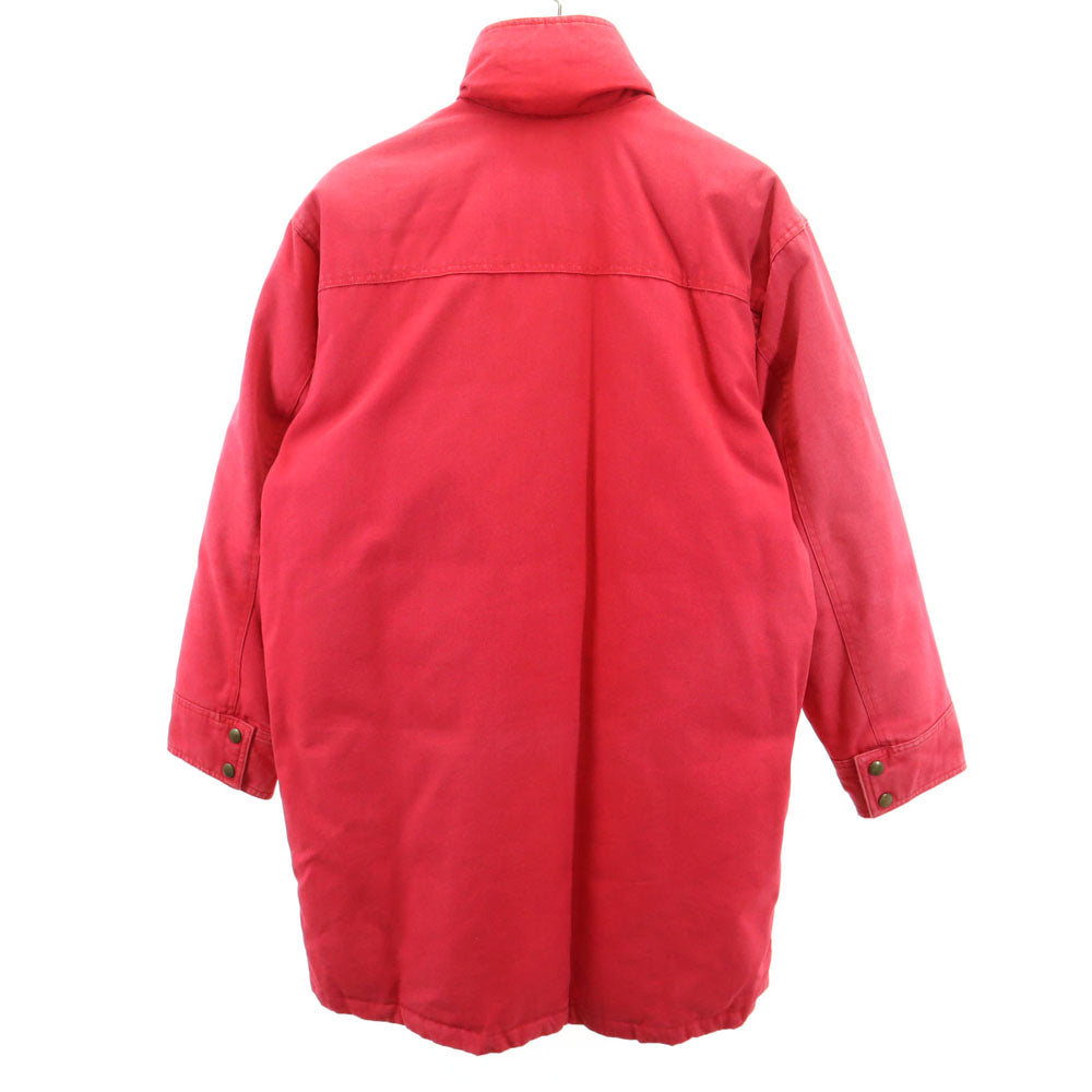 エディーバウアー 80s 黒タグ ヴィンテージ 中綿コート 赤 Eddie Bauer