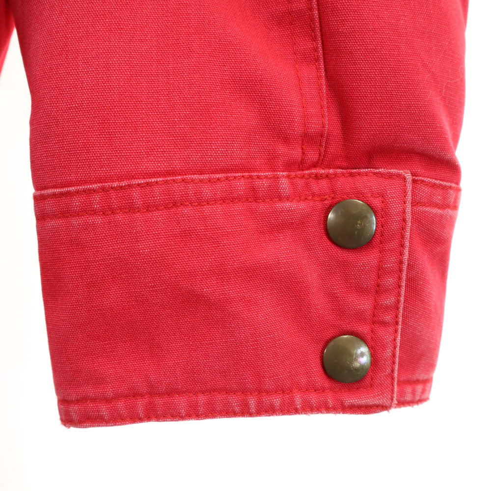 Eddie Bauer エディーバウアー 80s 黒タグ ヴィンテージ 中綿コート 赤 メンズ